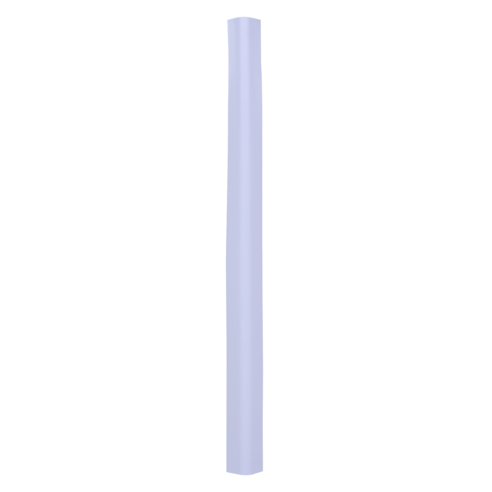 Vestil PVC Plastic Round Corner Guard - 4in. Height, 90 Degree, Indoor Use, Model# PVC-48R-WH